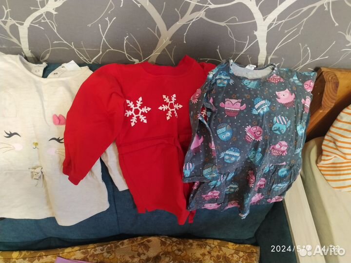 Платья детские пакетом 86-92р