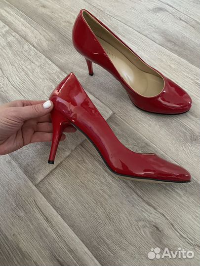 Туфли женские красные лаковые 39 размер