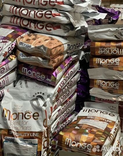 Monge/Монж Супер-Премиальный корм для собак, кошек