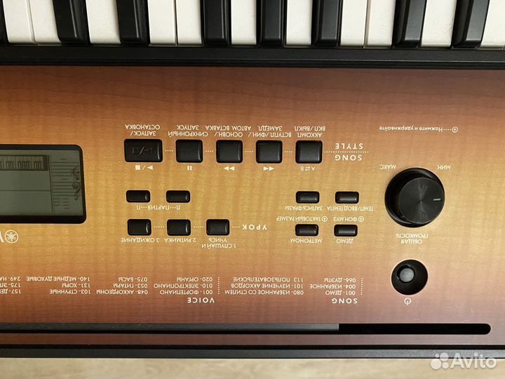 Синтезатор yamaha PSR-E360MA