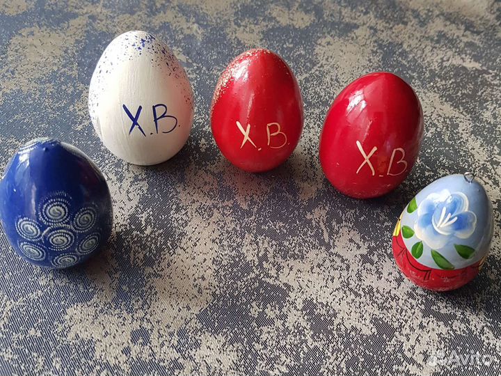 Яйцо пасхальное, деревянное