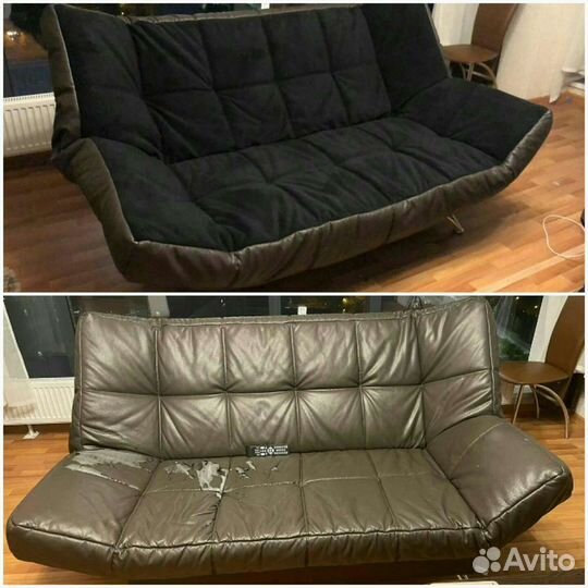 Перетяжка и реставрация мягкой мебели