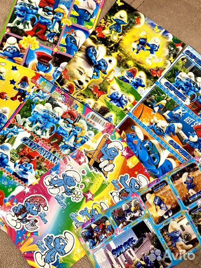 Наклейки детства Hello Kitty, Дисней, Мультфильмы