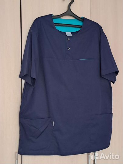 Медицинский костюм мужской, медицинский колпак