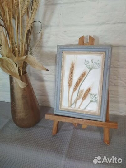 Панно, ботанический барельеф