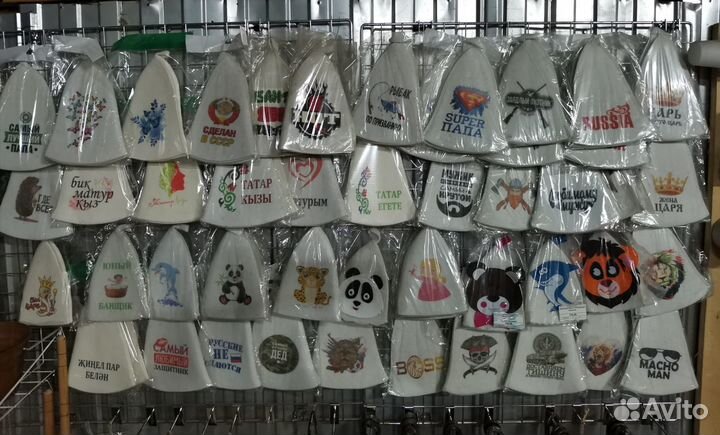 Шапка для бани