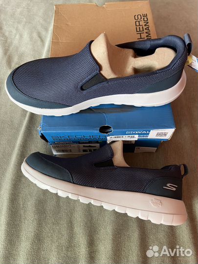 Слипоны кроссовки мужские Skechers 43,5р