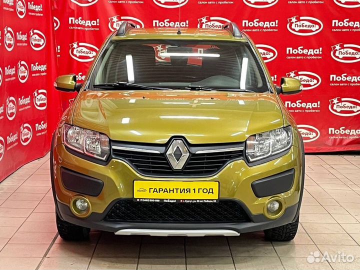 Renault Sandero Stepway 1.6 AT, 2016, 84 495 км