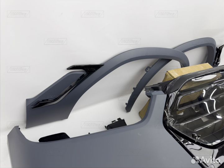 Передний бампер BMW X6M G06 рестайлинг