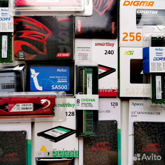 SSD диски и m2 nvme с гарантией до 3 лет