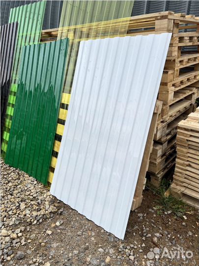 Профнастил пэт новый от завода пластиковый e-7090