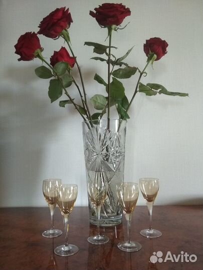 Рюмки на длинной ножке. СССР