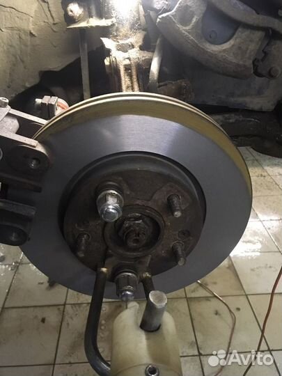 Проточка тормозных дисков без снятия