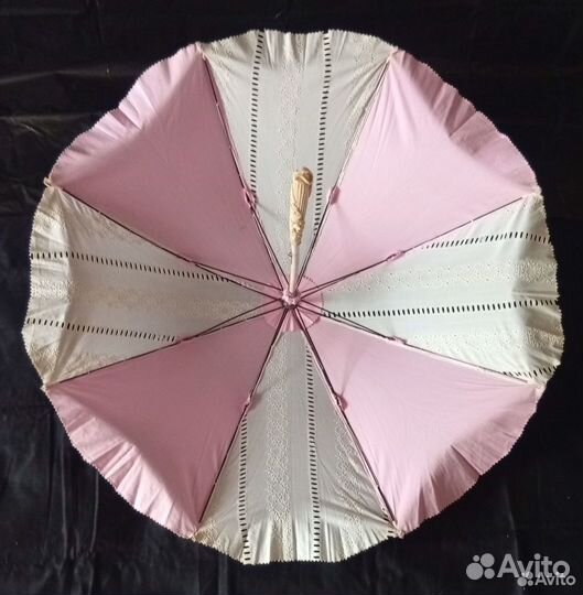 Зонт-парасоль, 19-й век, кость, шёлк