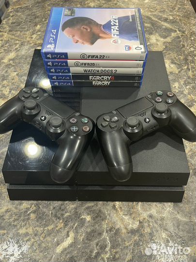 Sony PS4 + Fifa 23-22-21, Ufc 3-4