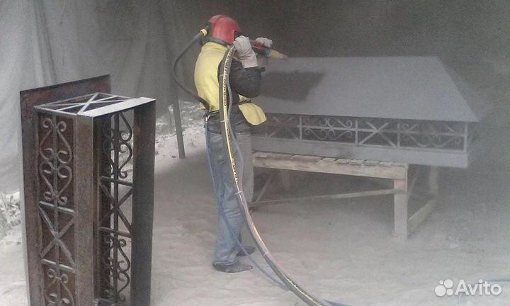 Пескоструйная обработка