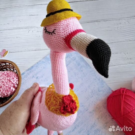 Мягкая игрушка Фламинго