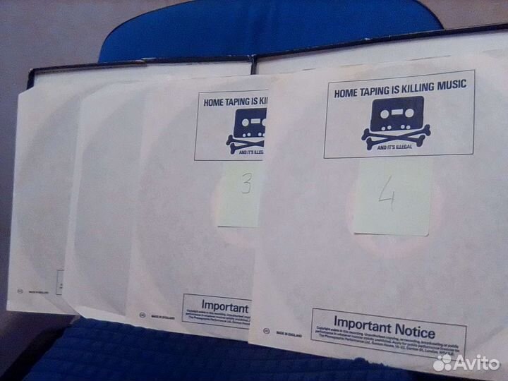 Пластинки виниловые