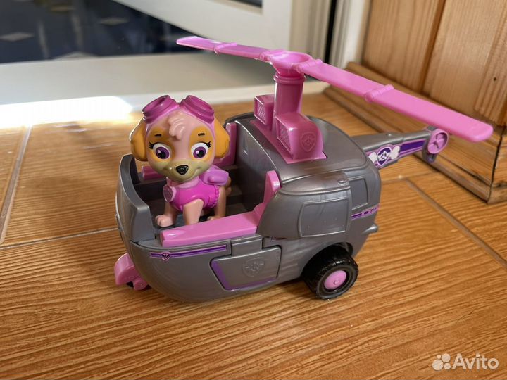 Щенячий патруль оригинал машинки 4 шт