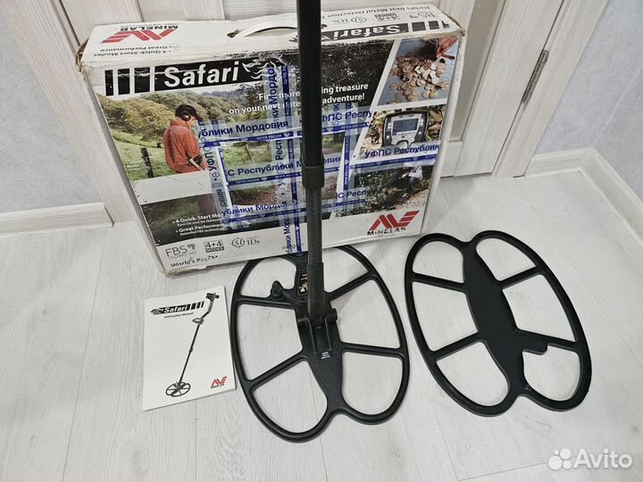 Металлоискатель Minelab safari sef 18x15