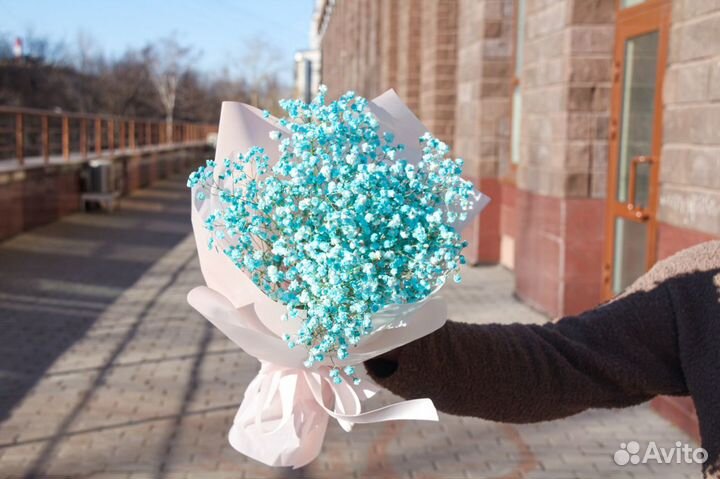 Букет из гипсофилы