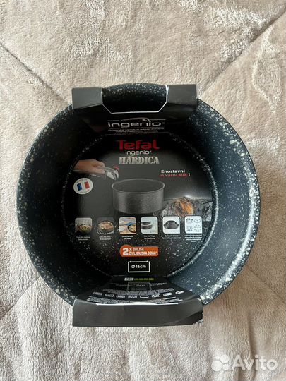 Новый ковш Tefal Hardica 16 см индукция