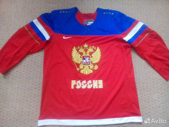 Свитер хоккей Россия оригинал