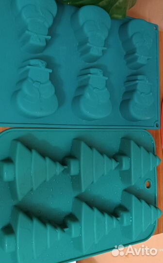 Силиконовые формы гипс, смола, мыло