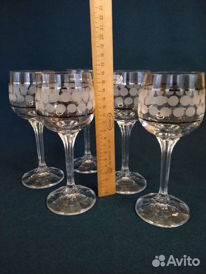 Фужеры Чехословакия Bohemia