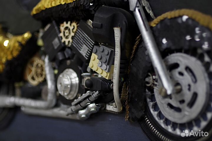 Картина мотоцикла Harley-Davidson Electra Glide