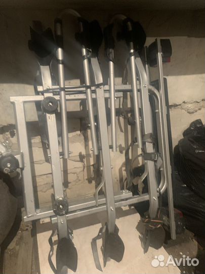 Велобагажник на Фаркоп на 3 велосипеда