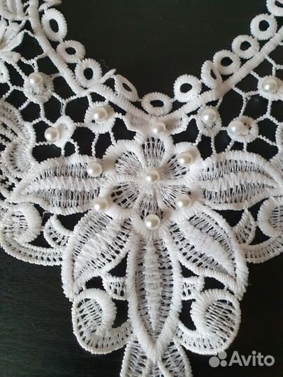 Воротник ажурный
