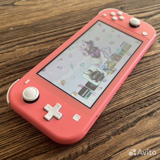 Nintendo switch lite прошитая hwfly