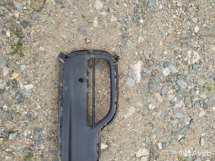 Накладка на задний бампер