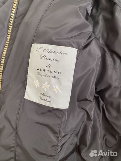 Пуховик женский max mara weekend