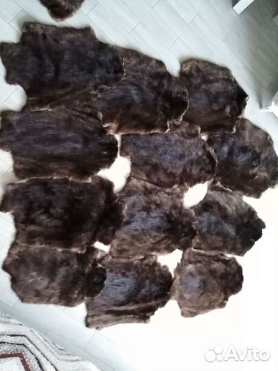 Шкурка бобра имитация