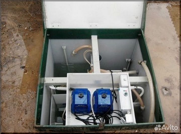 Установка септика. Рассрочка 12 мес