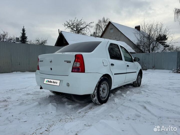 Renault Logan 1.6 МТ, 2012, 216 000 км