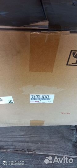 Фара левая Toyota rav 4 оригинал