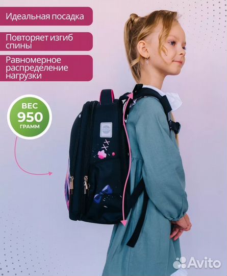 Рюкзак школьный для девочки 
