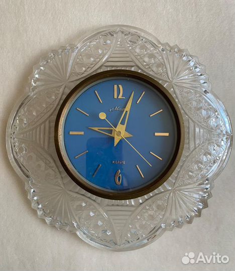 Часы настенные хрустальные ссср,Маяк’’