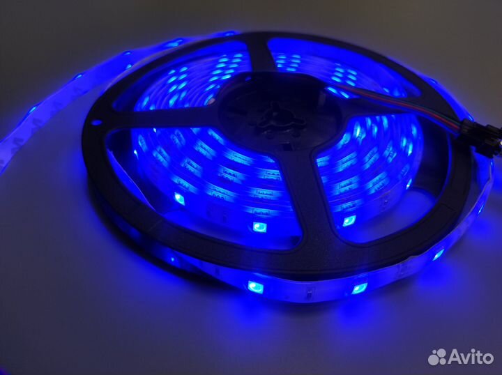 Светодиодная лента RGB 30smd5050 LUX