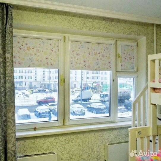 Рулонные шторы зебра