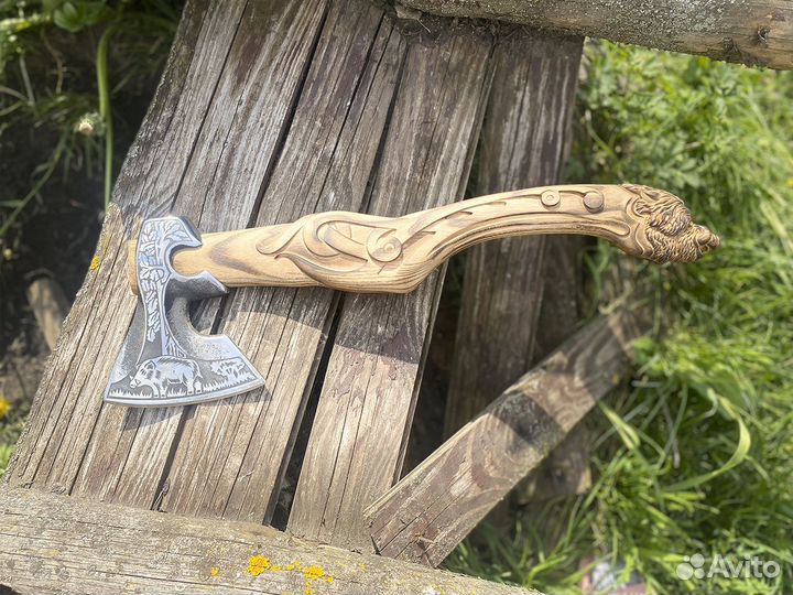 Топор для рубки мяса кованный