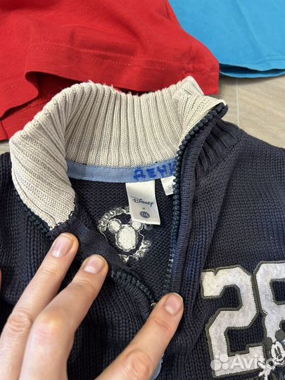 Вещи пакетом на мальчика 104