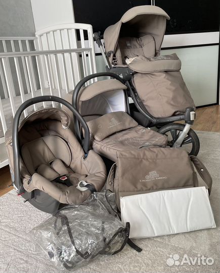 Коляска 3 в 1 Cam cortina evolution x3