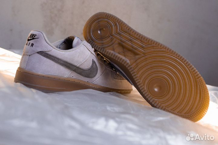 Nike Air Force 1 Low Grey Suede