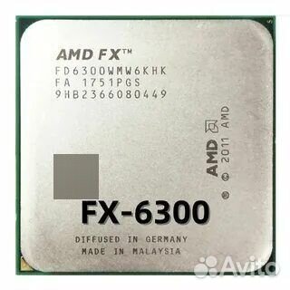 Процессор AMD FX 6300 1-канальный