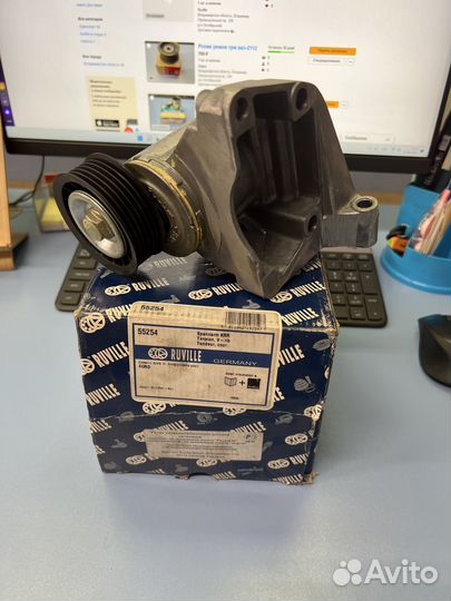 Ролик руч.ремня ford focus 1.4,1.6L 16V 1998 с н