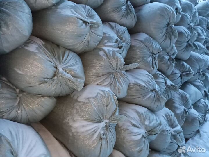 Опилки стружка в мешках